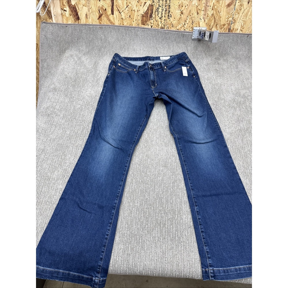 Gap Long And Lean Low Rise Jeans 34 X 18 Tall #682